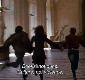 Books Not Guns